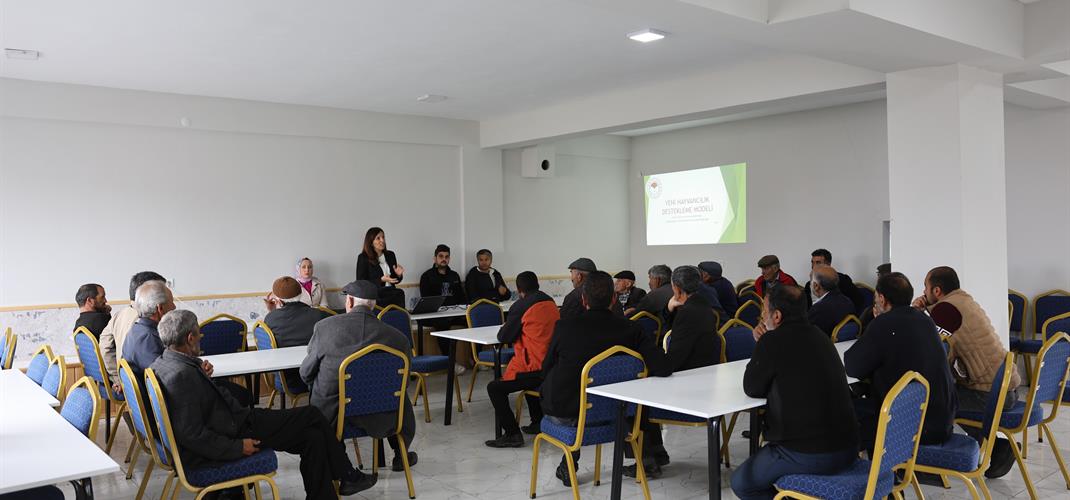 Merkez Halefoğlu Köyünde gerçekleştirilmiş olup diğer köylerimizde de eğitim toplantılarımız.